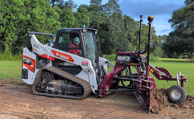 SharpGrade G-105 with Topcon MC-Mobile